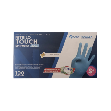 Guante Nitrilo Azul