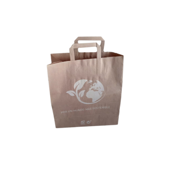 Bolsa Papel Plana Supermercado