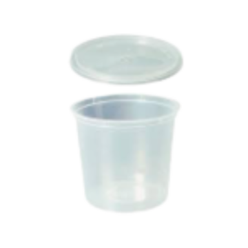 Tarrina redonda PP Trans...